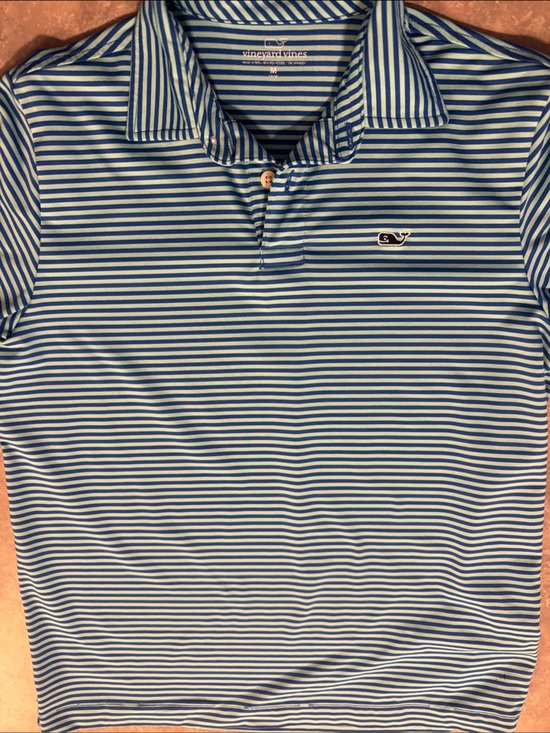 Vineyard Vines Other - Striped Blue & Teal Polo Shirt